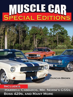 cover image of Muscle Car Special Editions